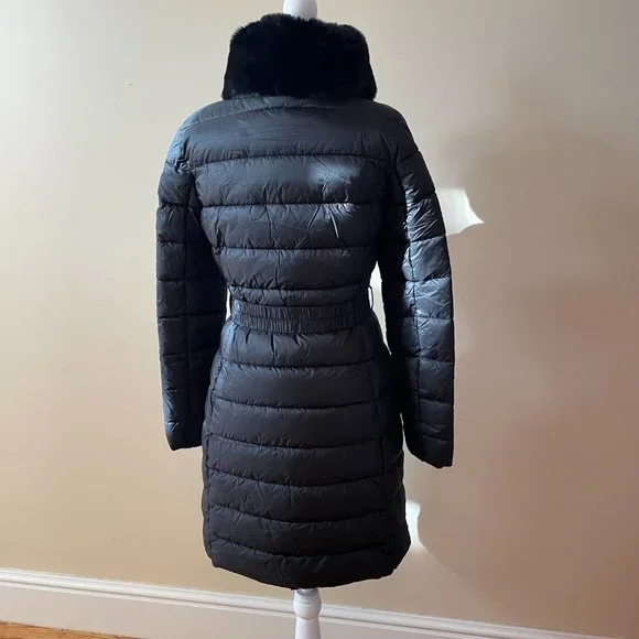 Faux Fur Longline Puffer Jacket  MICHAEL Michael Kors - Picture 3 of 6